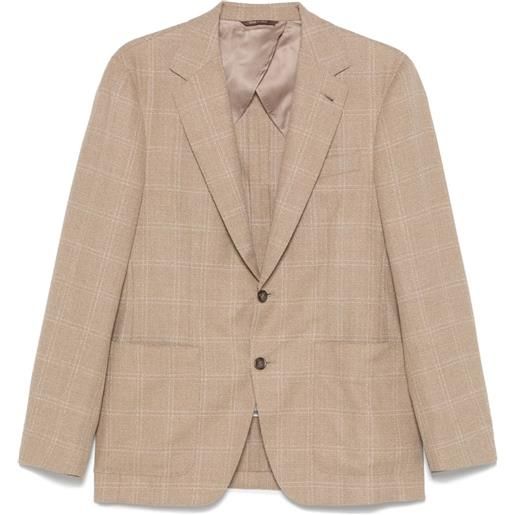 Canali blazer a quadri - toni neutri