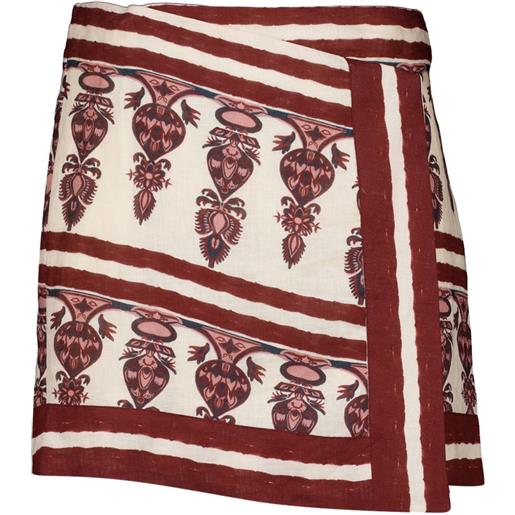 Johanna Ortiz roots wrap skirt - toni neutri