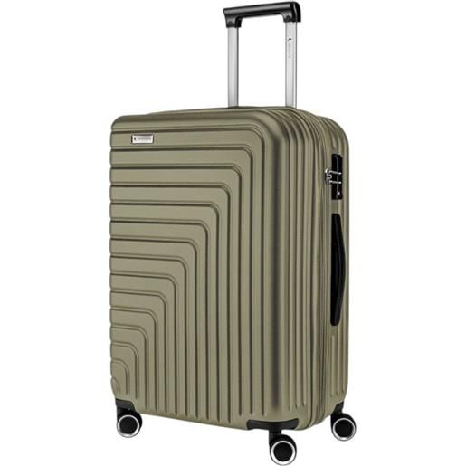 R roncato fibra ii trolley l 46.126.01 43 verde militare
