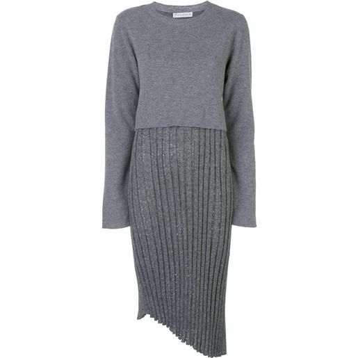 JW Anderson abito a due strati - grigio
