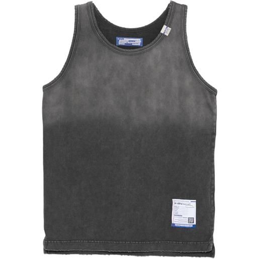 Maison MIHARA YASUHIRO canotta con effetto sfumato - grigio