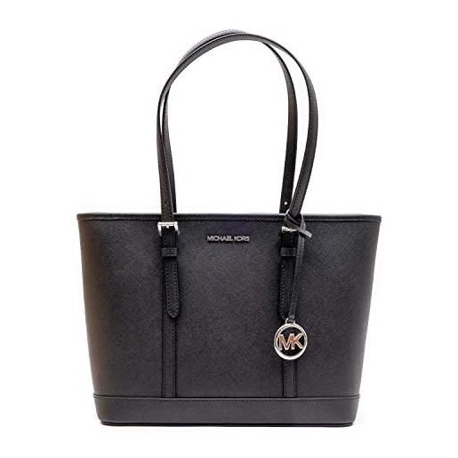 Michael Kors jet set travel - borsone da donna, taglia unica, colore: nero
