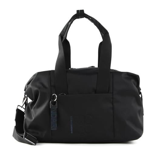 Mandarina Duck md20 duffle bag, nero (black), 40x25x20(lxhxw)