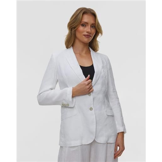 120% Lino blazer in lino da donna 120% Lino