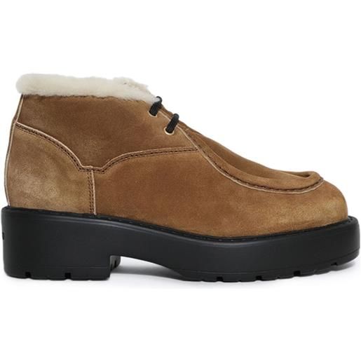 Miu Miu stivali stringati - marrone