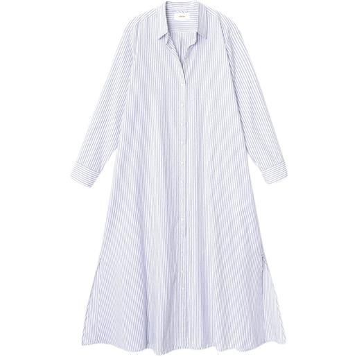 Xirena boden striped shirt dress - blu