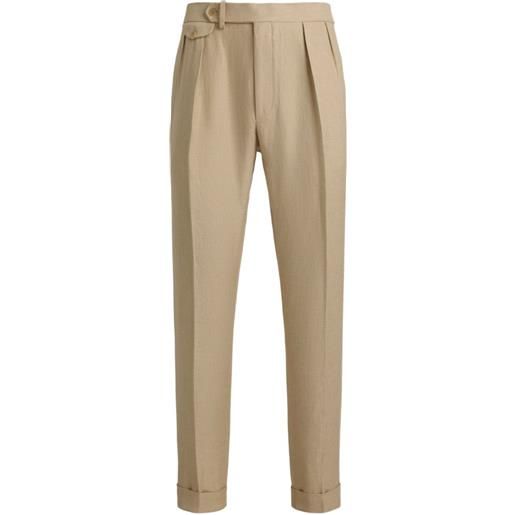Ralph Lauren Purple Label pantaloni gregory - toni neutri