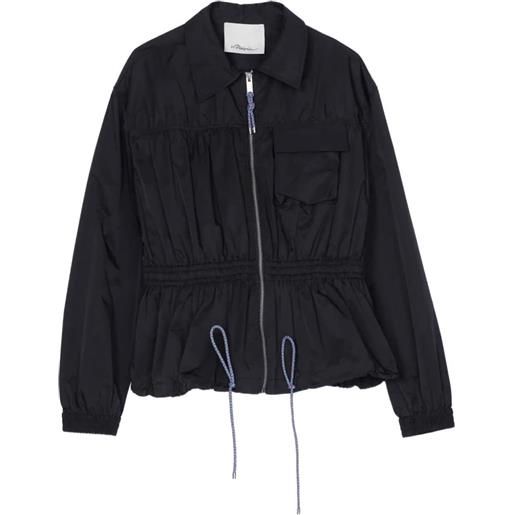 3.1 Phillip Lim giacca con coulisse - blu