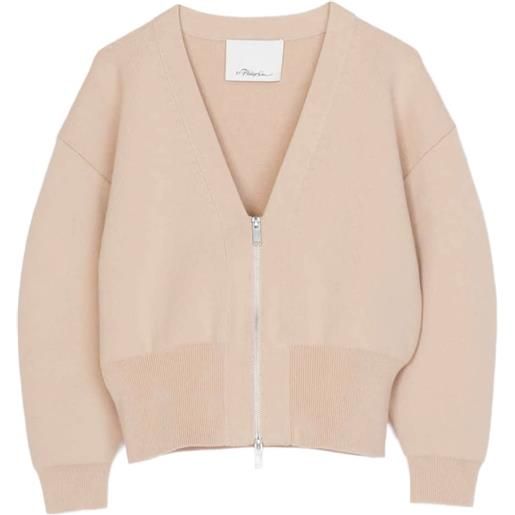3.1 Phillip Lim cardigan con scollo a v - toni neutri