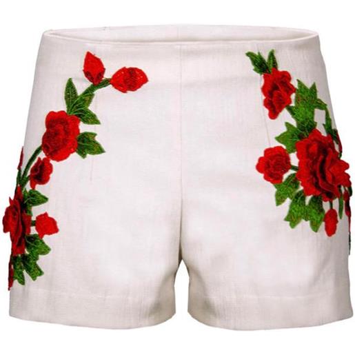 Raffaela D'Angelo short denim avorio