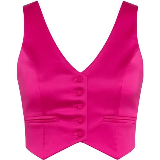 BABYLON gilet in raso
