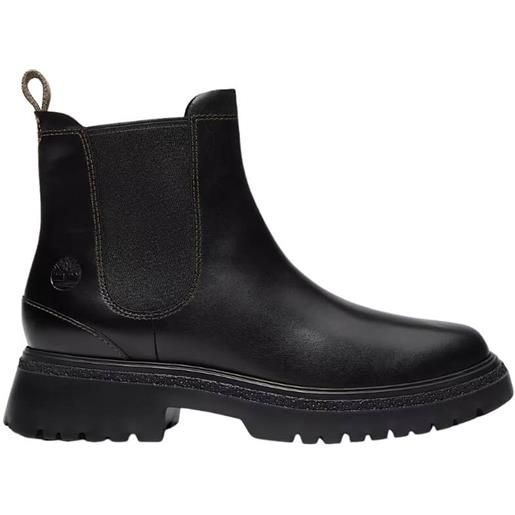 Timberland stivali donna cambria valley mid chelsea, nero