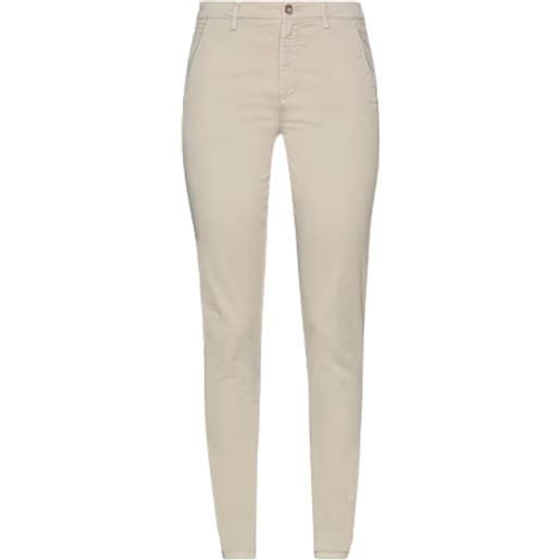 40Weft pantaloni donna chino in velluto, avorio