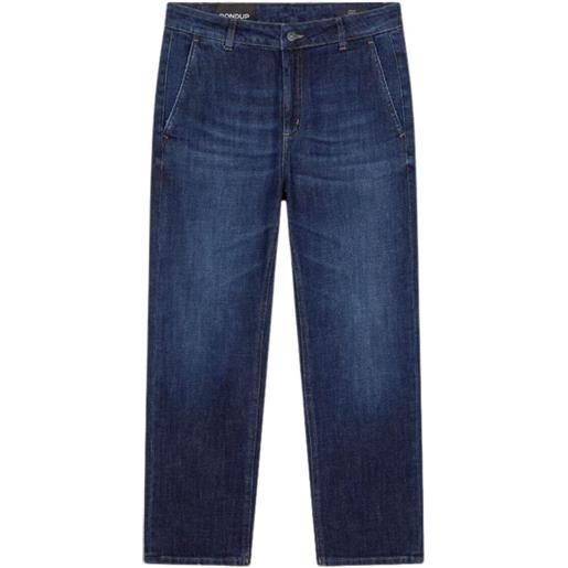 Dondup jeans donna willa loose in denim stretch, denim