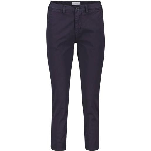 40Weft pantalone donna chino, blu navy