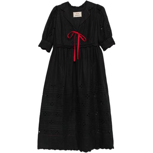 Vita Kin abito midi bari - nero