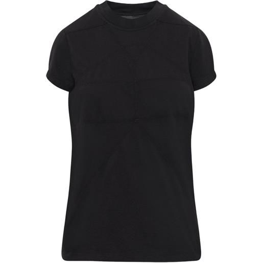 Rick Owens t-shirt girocollo a maniche corte - nero