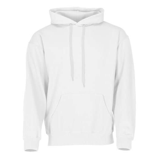 Fruit of the Loom - felpa con cappuccio - uomo bianco bianco las vegas