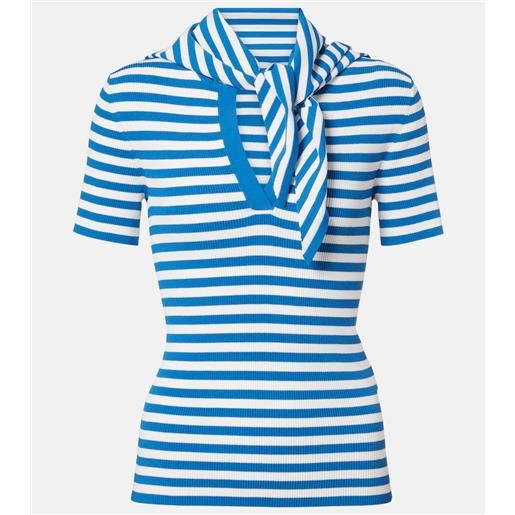Max Mara top in maglia a righe