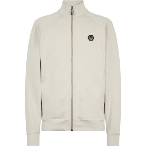 Philipp Plein giacca sportiva con zip - toni neutri