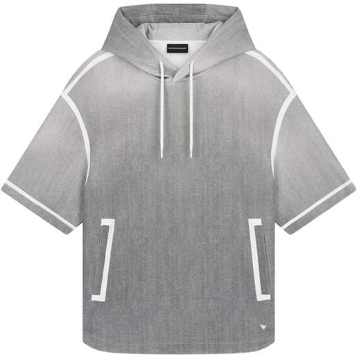 Emporio Armani felpa con cappuccio - grigio