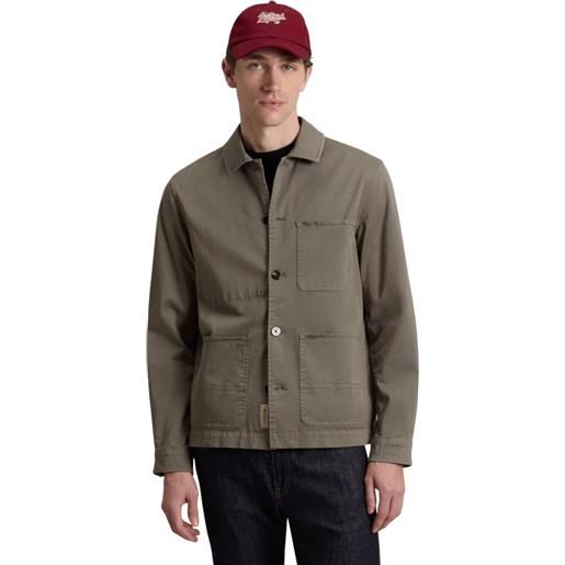WOOLRICH cotton twill chore jacket giacca uomo