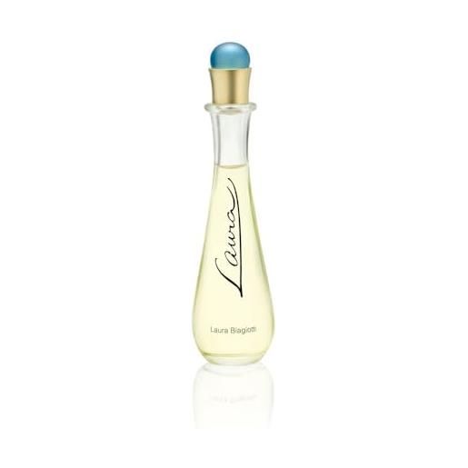 Laura Biagiotti - laura eau de toilette 75 ml - profumo donna - fragranza floreale, fruttata, acquatica - note fresche e delicate - flacone scultoreo a forma di goccia