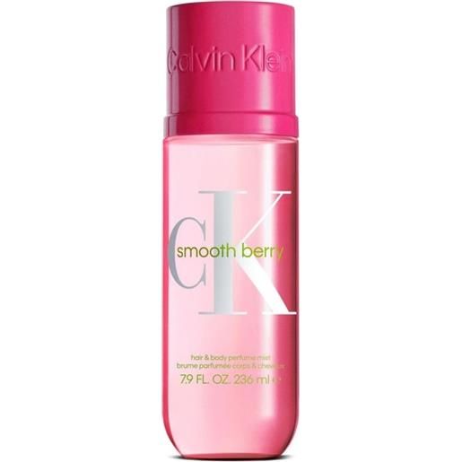 Calvin Klein smooth berry - acqua profumata corpo e capelli 236 ml