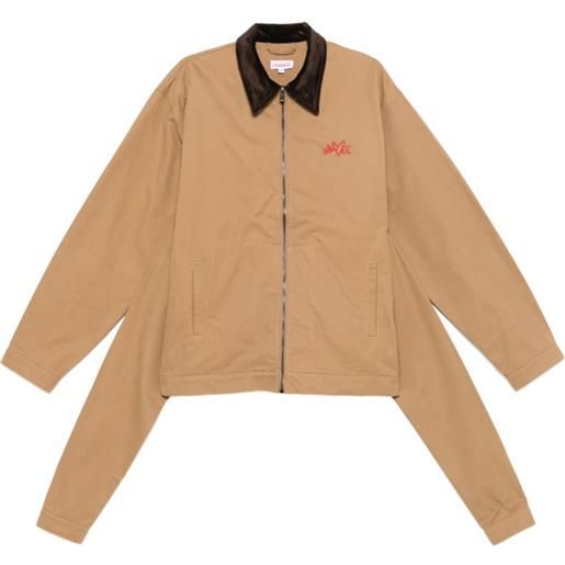 Charles Jeffrey Loverboy giacca a coste - toni neutri