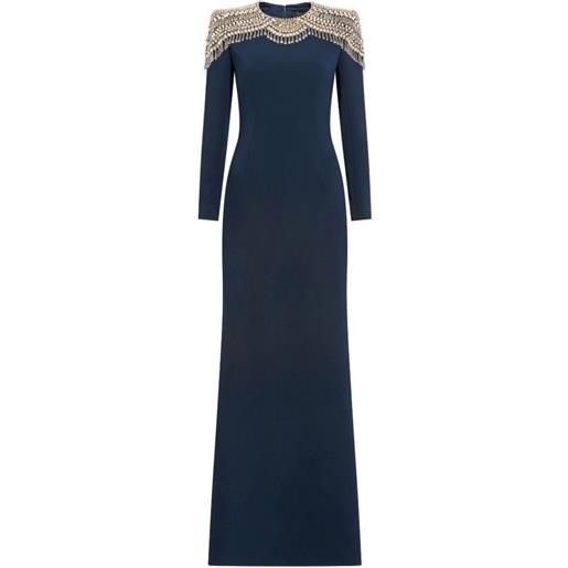 Jenny Packham abito da sera muse - blu