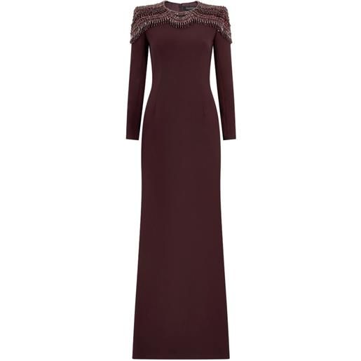 Jenny Packham abito da sera muse - marrone