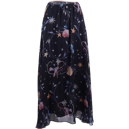FORTE FORTE gonna chiffon stampa "deliverance"