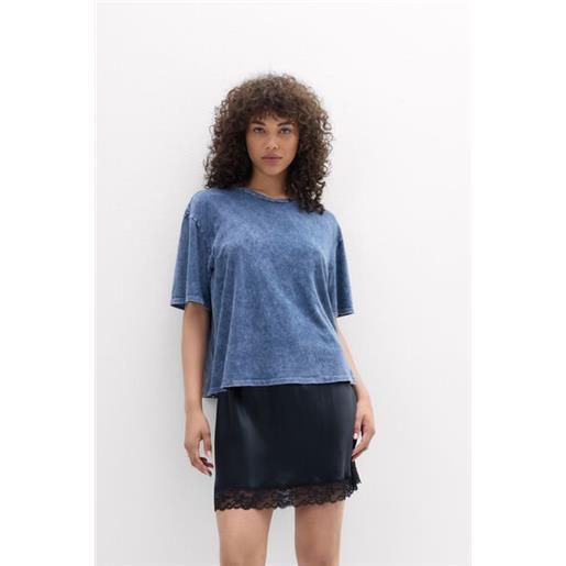 Intimissimi maglia manica corta over denim romance