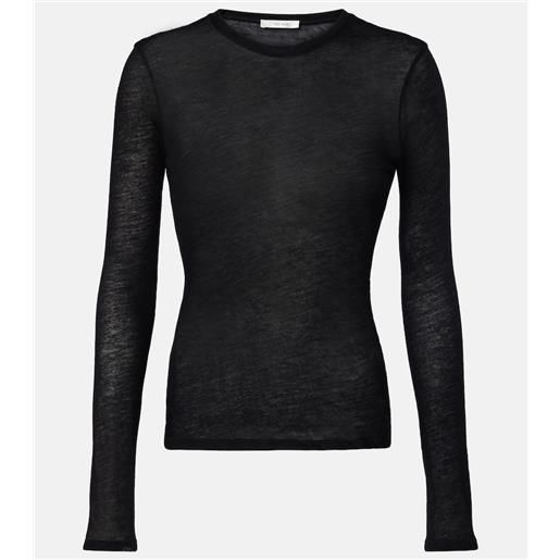The Row top iverness in maglia di cashmere