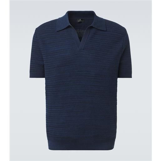 Etro pullover polo in cotone