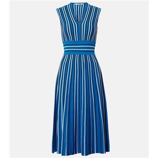 Max Mara abito midi in maglia a righe