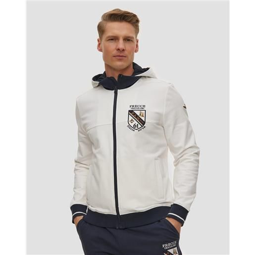 Aeronautica Militare felpa bianca da uomo Aeronautica Militare