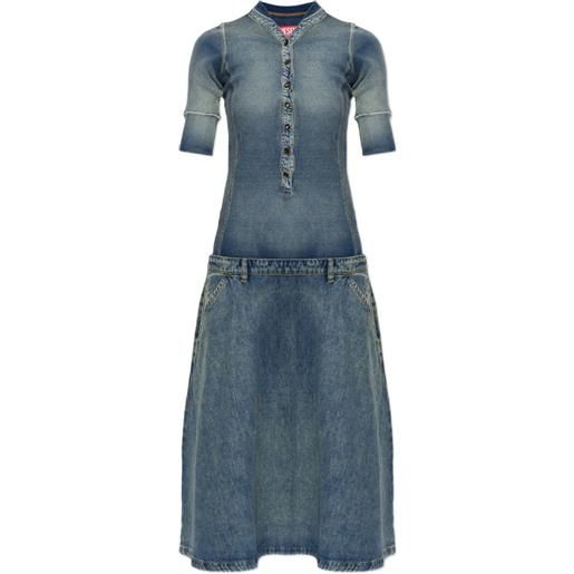 Diesel abito corto a coste - blu