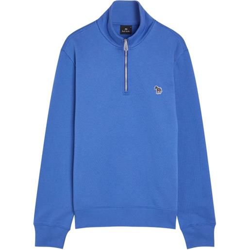 PS Paul Smith felpa con zip - blu