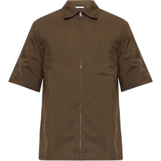 Givenchy felpa con logo ricamato - marrone