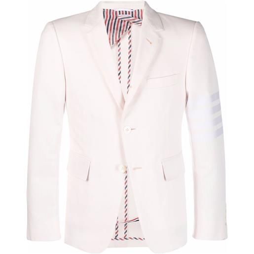 Thom Browne giacca sportiva con righe - rosa