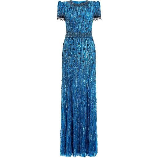 Jenny Packham abito da sera roxy - blu