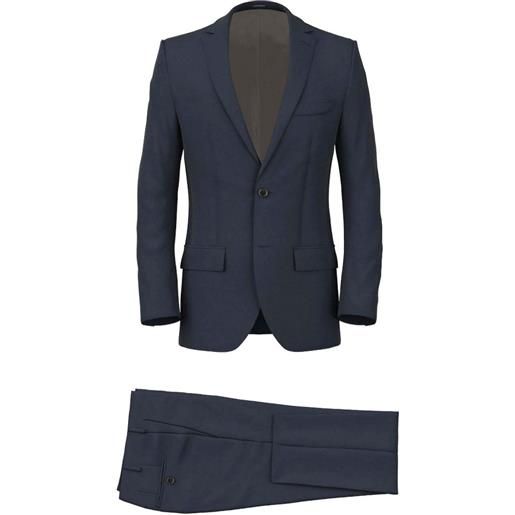 Al Duca D'Aosta 1902 completo monopetto con revers classici - blu