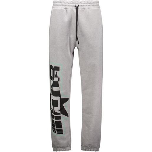 MOTR pantaloni sportivi con coulisse - grigio