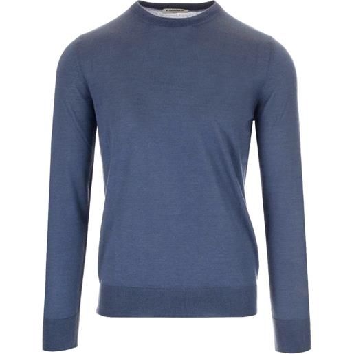 Al Duca D'Aosta 1902 t-shirt a maniche lunghe - blu