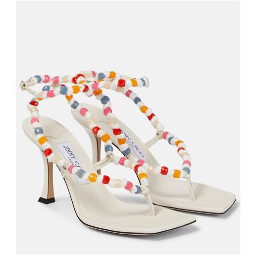 Jimmy Choo sandali amiral 90 in pelle