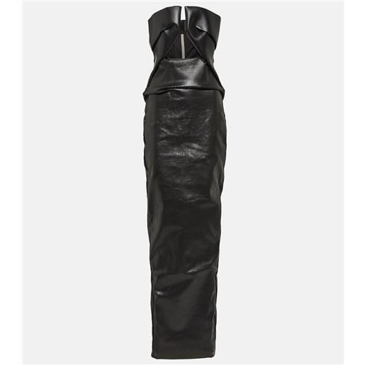 Rick Owens abito lungo di jeans
