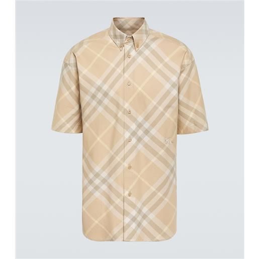 Burberry camicia Burberry check in cotone