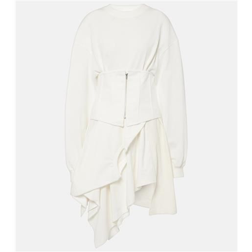 Acne Studios abito a corsetto in jersey di cotone