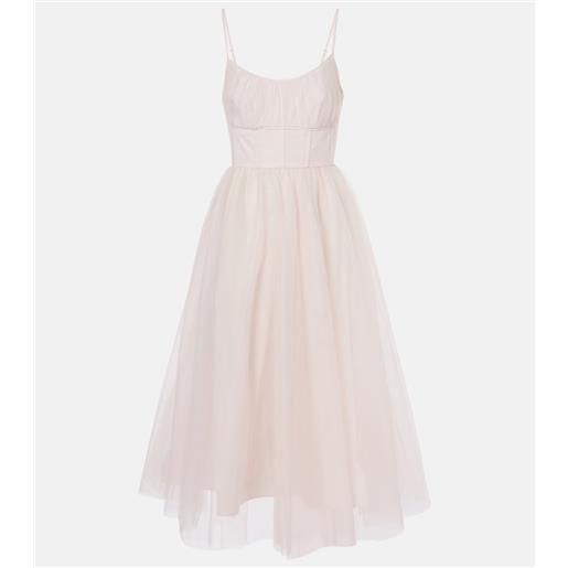Zimmermann abito bustier tulle